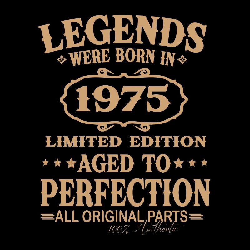 Legenden wurden 1975 geboren