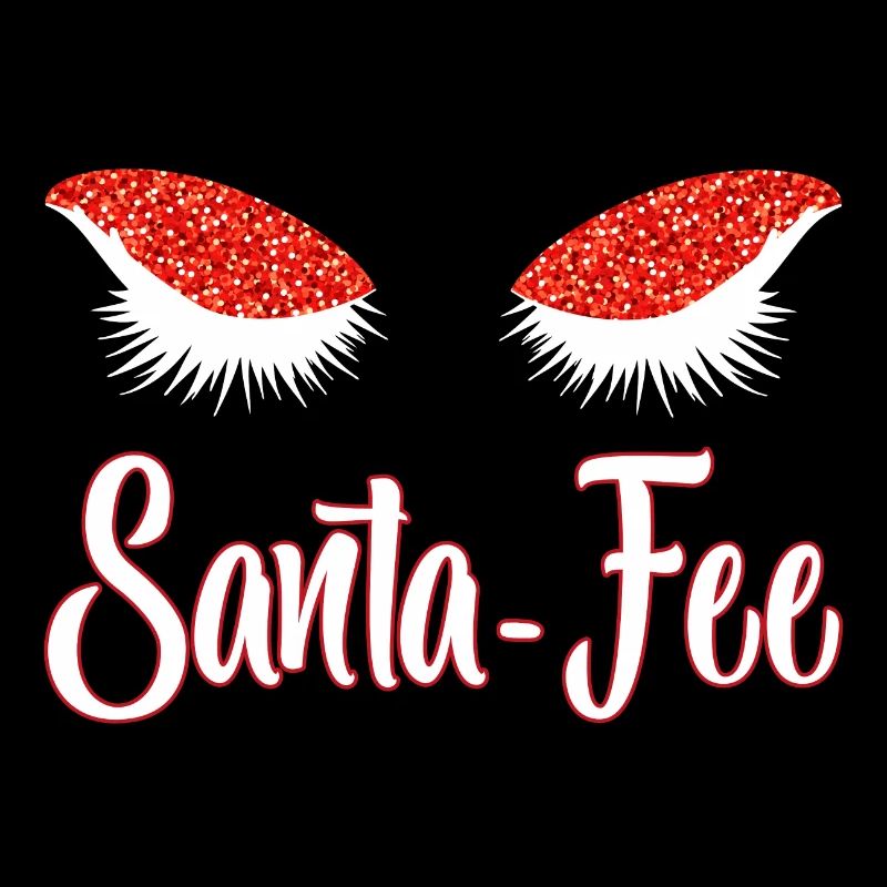Santa Fee Augen Glitzer