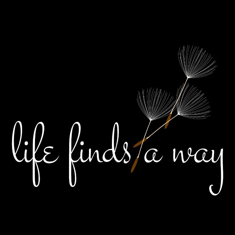 Life finds a way - Pusteblume