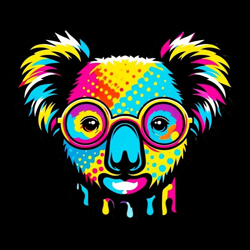 Koala avec des lunettes