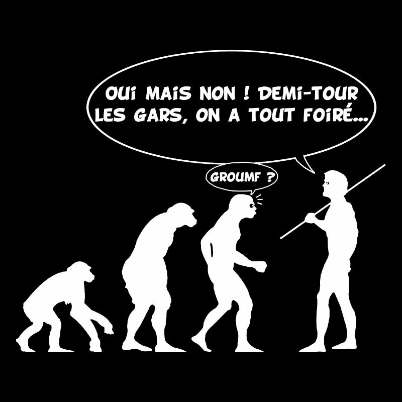Erreur d'évolution (blanc)