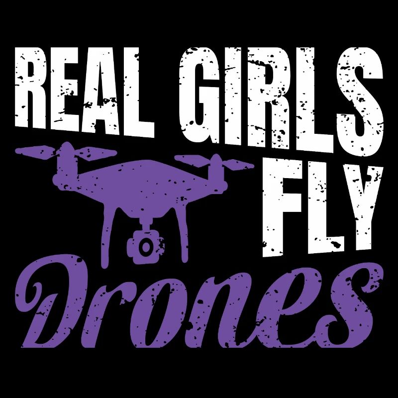 Les vraies filles pilotent des drones