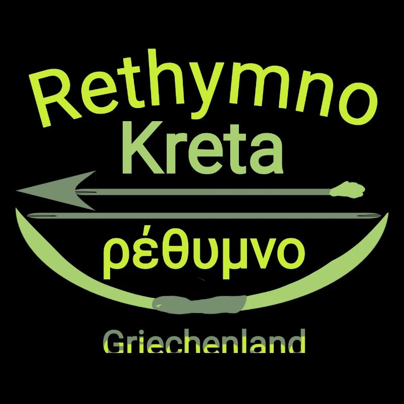 Réthymnon Crète avec arc et flèche Tendance cool
