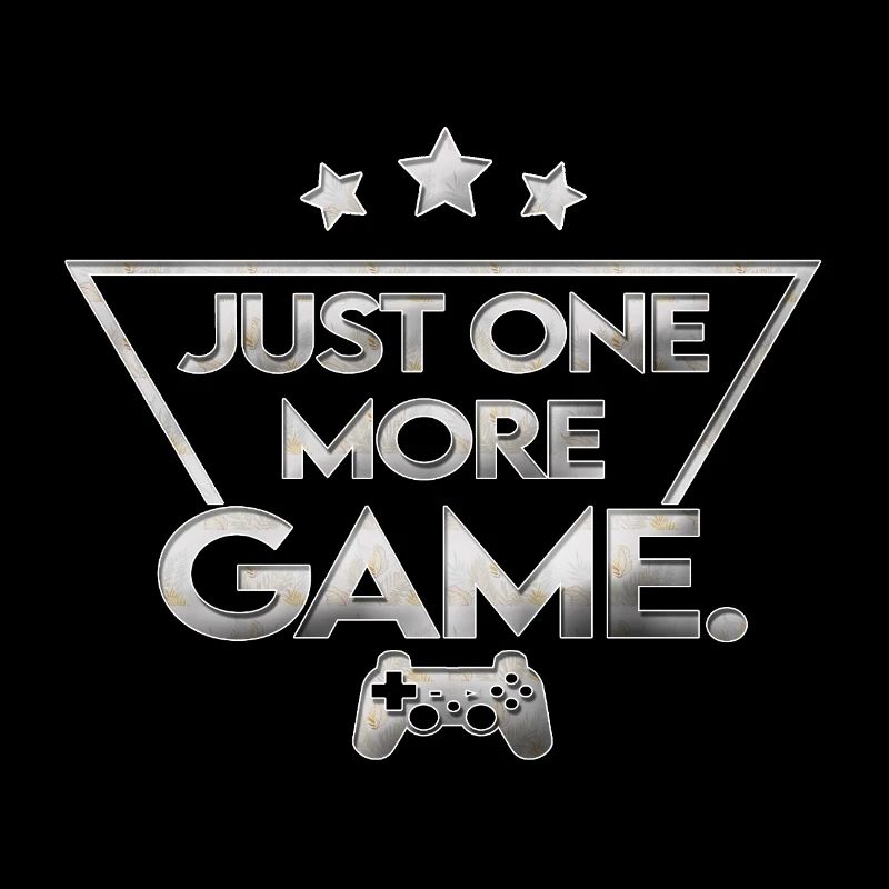 Just_one_more_game_-_silber_muster_