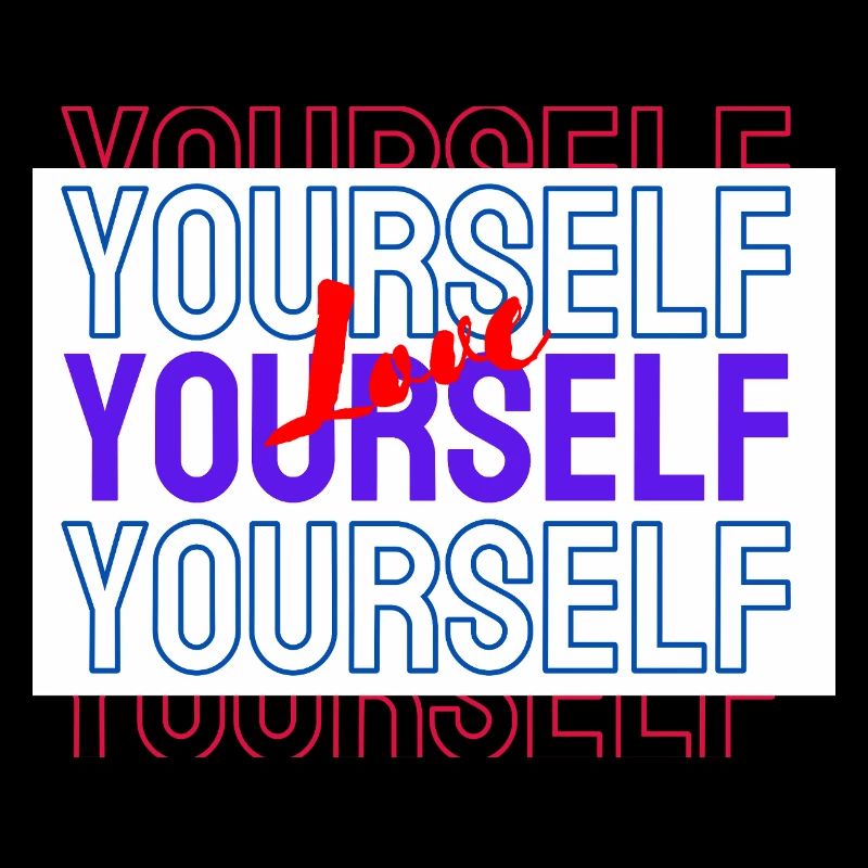 Love Yourself Pattern Love Yourself