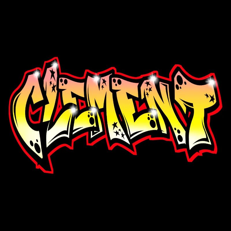 Graffiti Name Clement