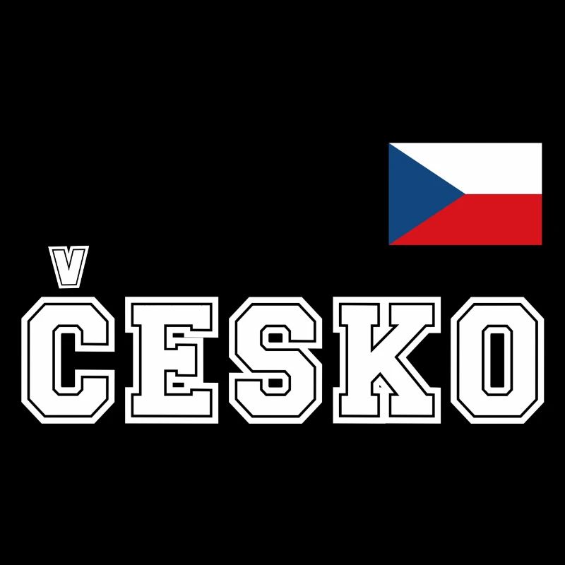 Look maillot de la République tchèque – Česko avec drapeau