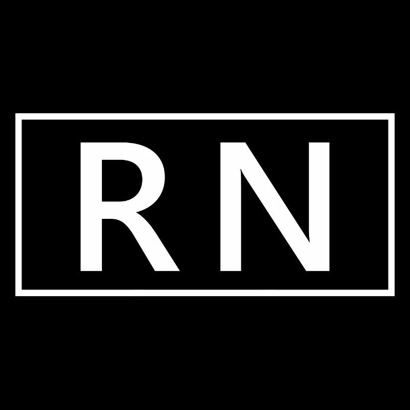 RN or Registered Nurse Proud Graduated Nursing
