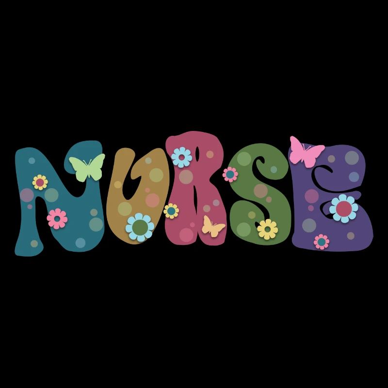 Cool Flower Nurse Gift For Nursing Future Nurse