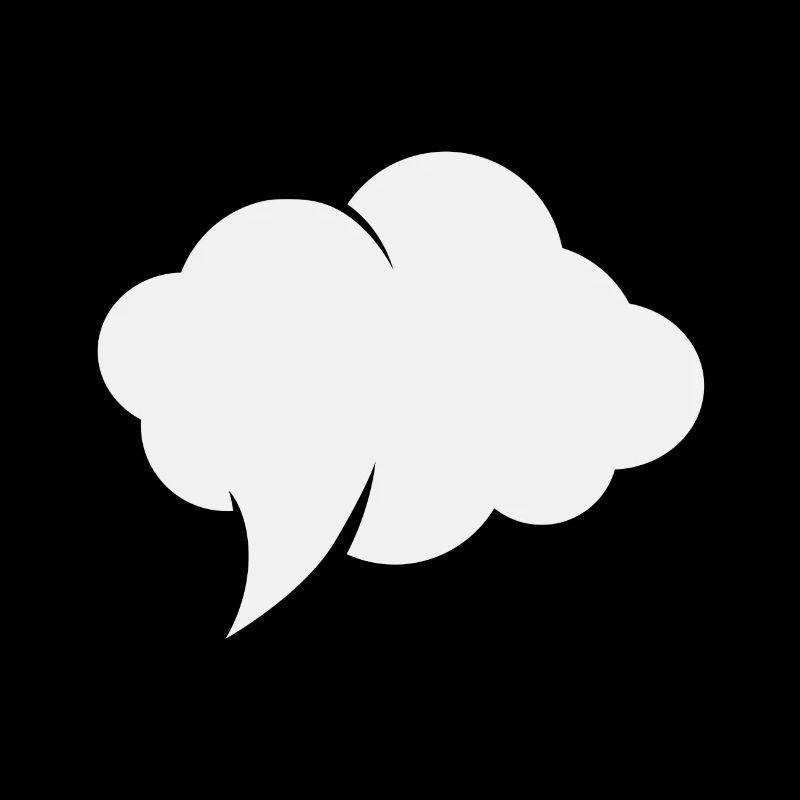 Bulle d'expression de bande dessinée