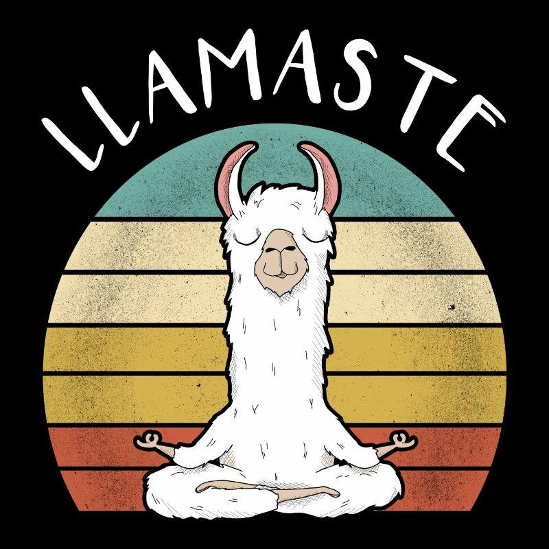Llamaste - Funny Retro Llama Alpaca Lovers Gift