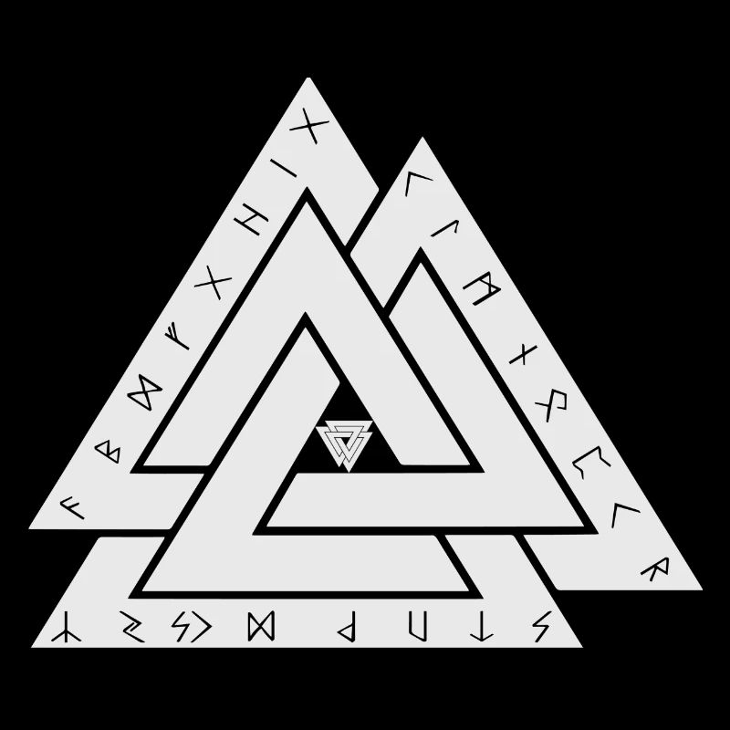 Valknut Wikinger Symbol