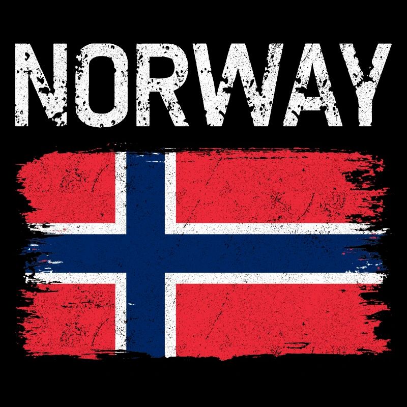 Norway Flag Brush Texture