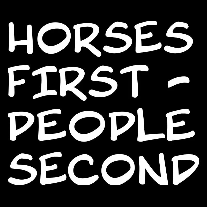 Les chevaux d’abord