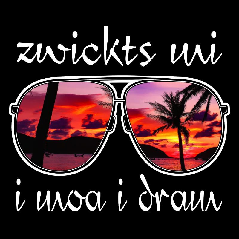 zwickts mi i moa i dram, sentiment de vacances, dialecte