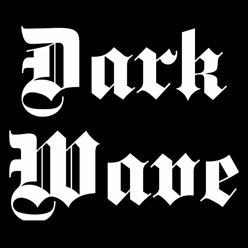 Dark Wave music Gothic Typography
