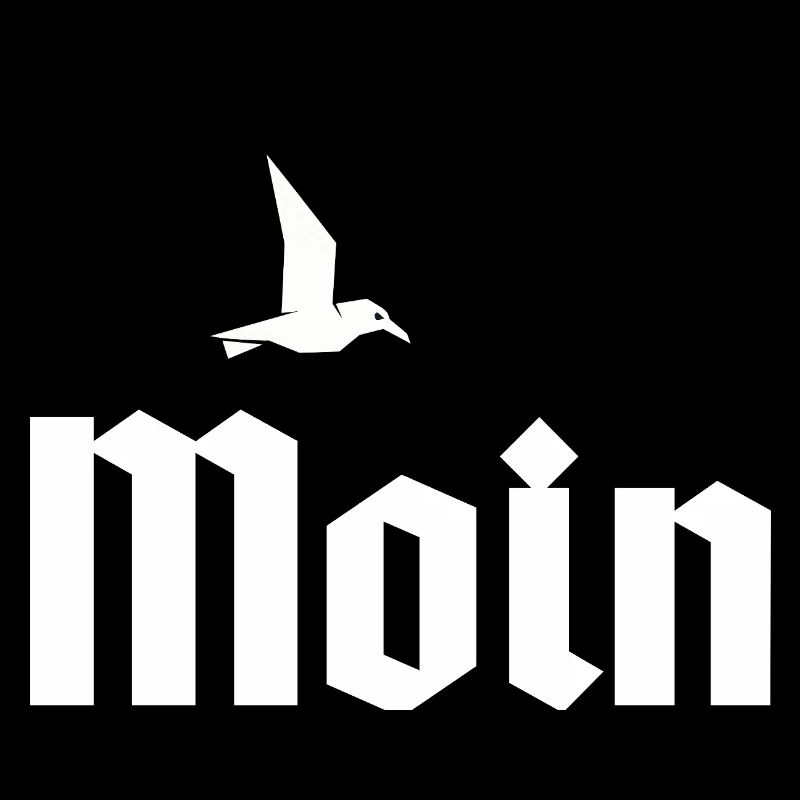 Moin Design mit Möwe - Heimatliebe