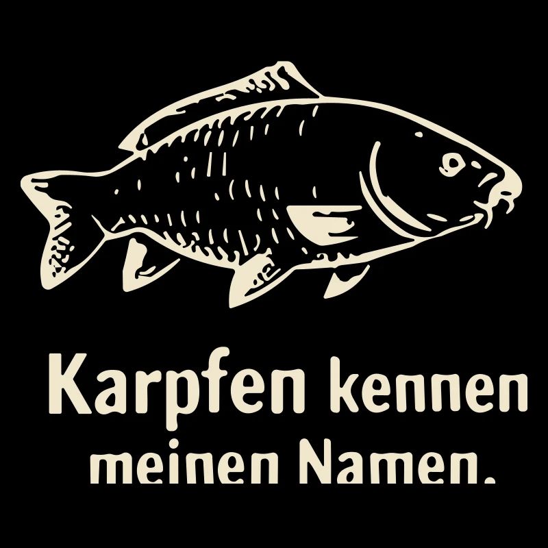 Karpfen Namens-Statement Design