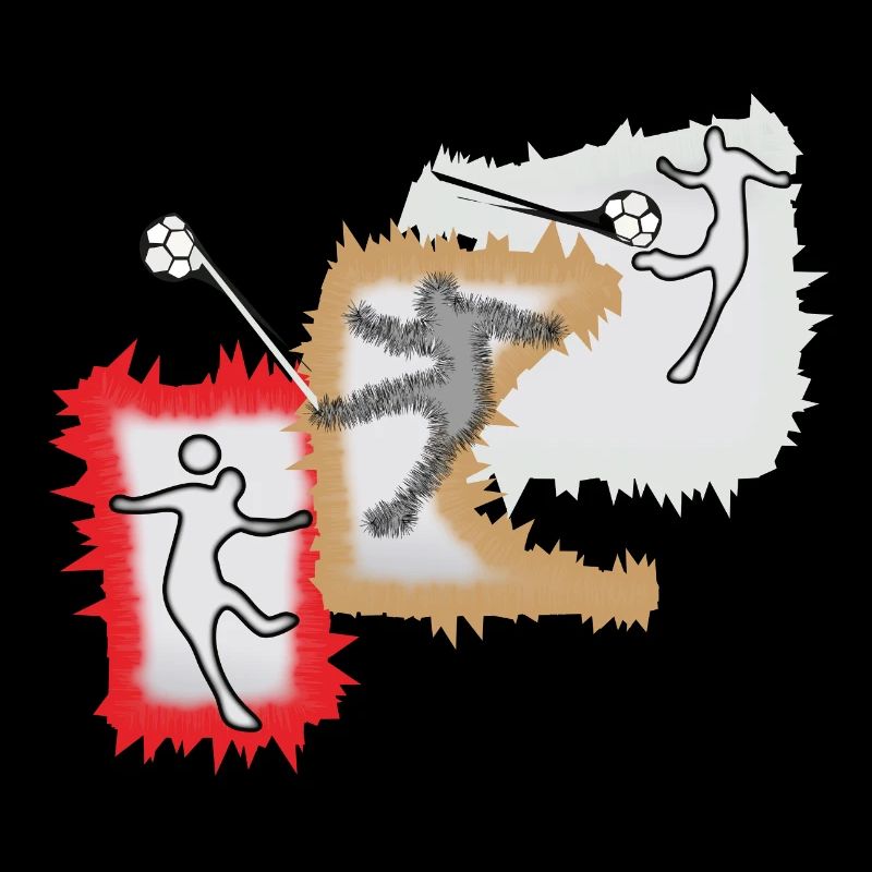 Dynamischer Ballspieler