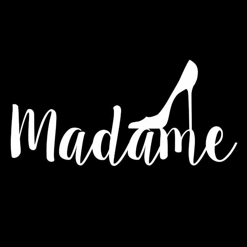 Madame high heel white