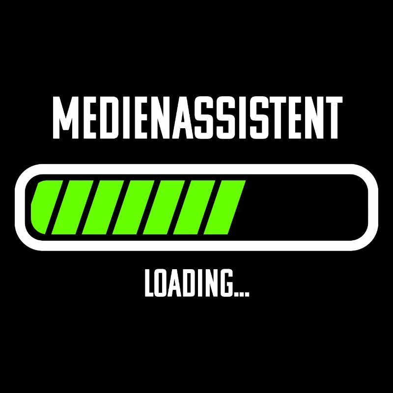 Medienassistent Beruf Loading Ladebalken