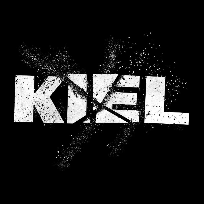 Kiel Germany City Font Grunge Splash
