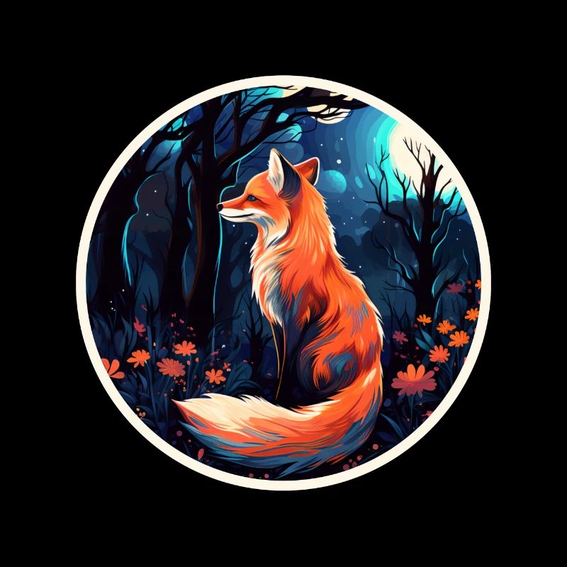 Pack animals: foxes, foxes, forest dwellers, forest animals