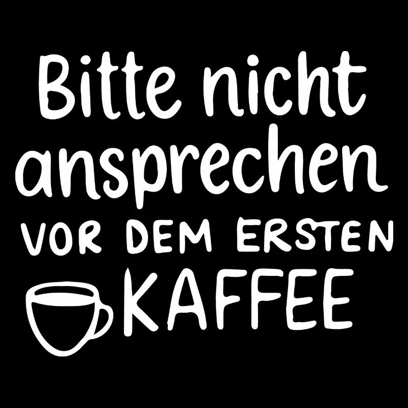 Kein Smalltalk vor dem ersten Kaffee Geschenk