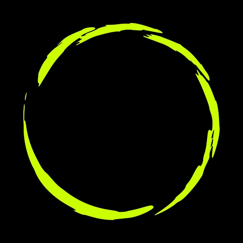 Circle symbol yellow