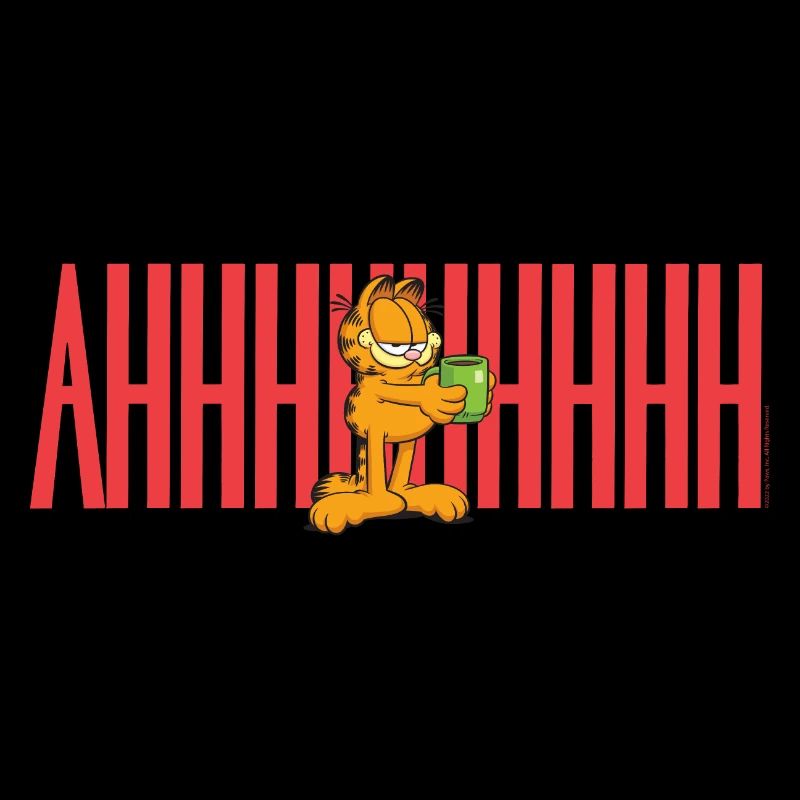 Garfield Kaffee Ahhh