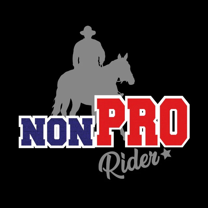 Reining Non Pro Westernreiter à cheval
