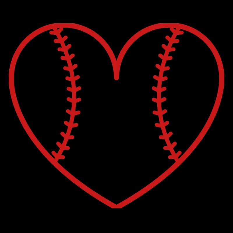 Cœur du baseball softball