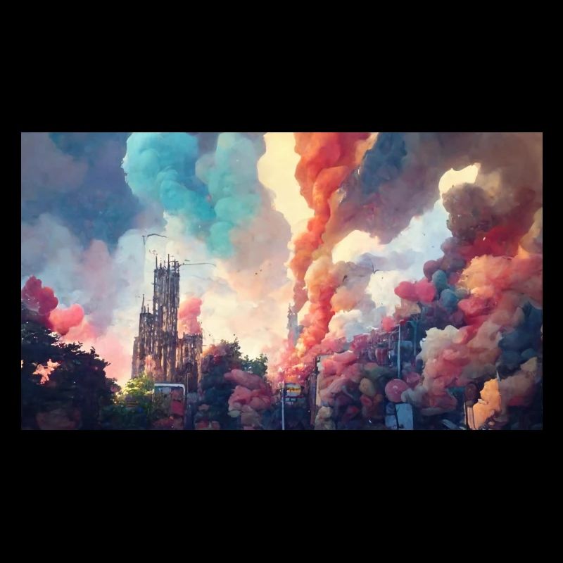 Industriel coloré