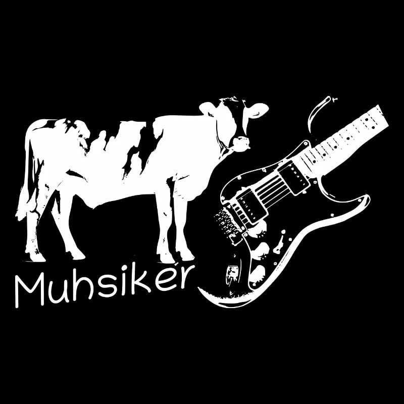 Muhsiker - Kug mit Gitarre - hell