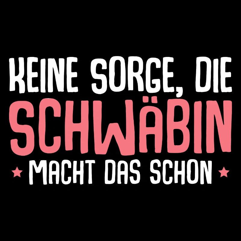 Schwabe Schwäbischer Dialekt Schwäbin
