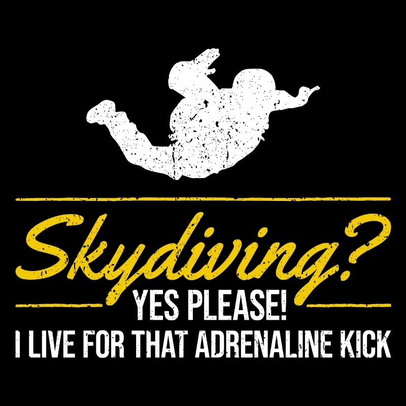 Sky Dive Fever Design. Perfektes Adrenalin-Geschenk