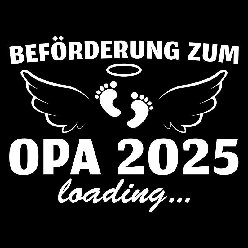 Werdender Opa 2025 loading Großeltern Geschenk