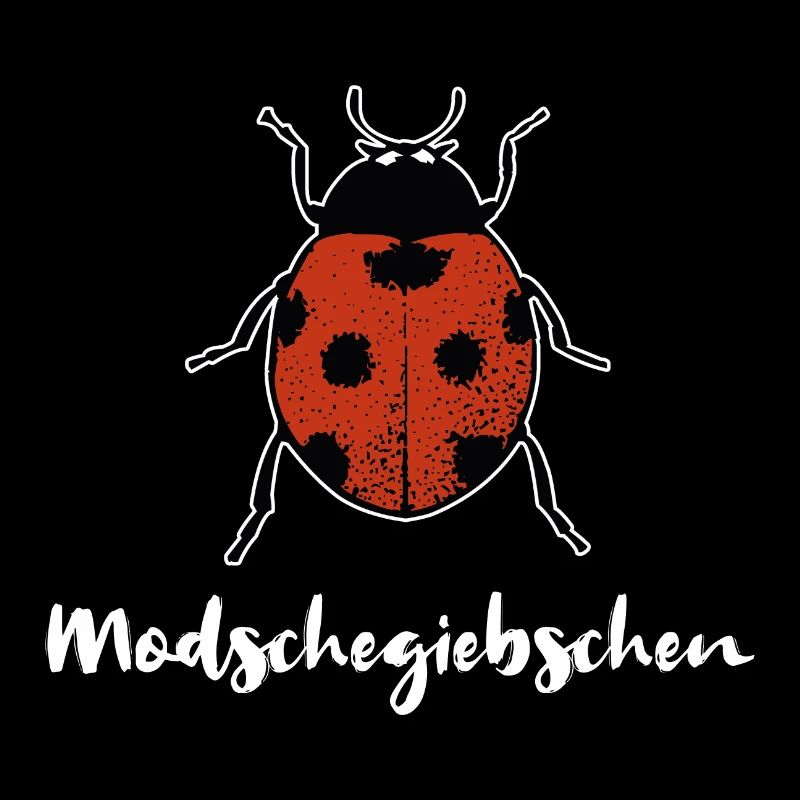 Modschegiebchen Marienkäfer Sächsisch Geschenk