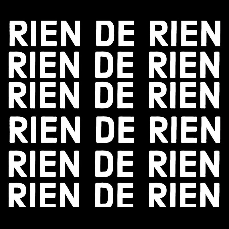 rien de rien