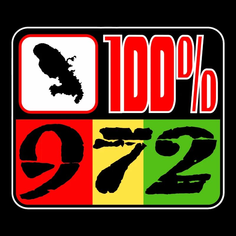 100% 972 Martinique