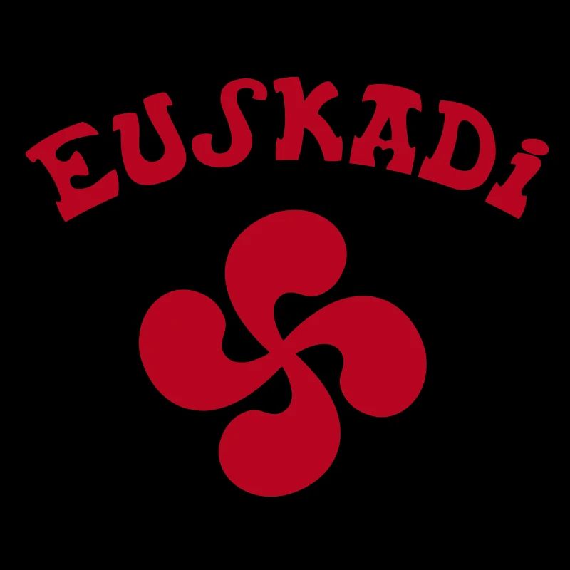 Basque cross black vector
