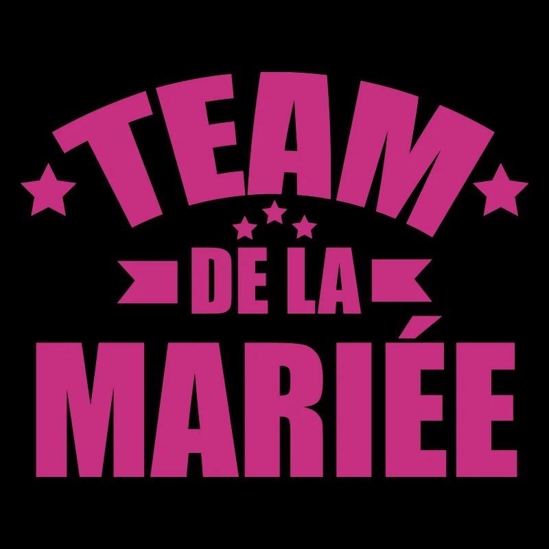 team de la mariée
