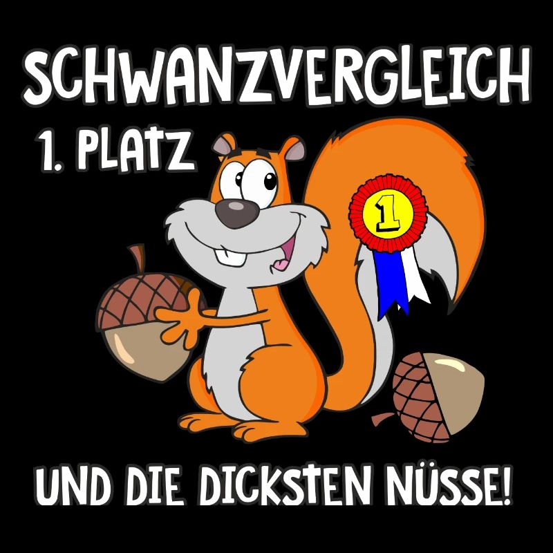 Eichhörnchen Schwanzvergleich