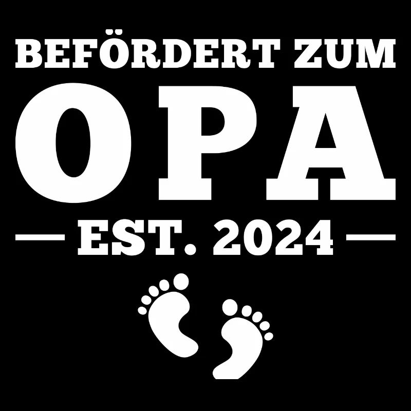 Befördert zum Opa 2024 Großeltern