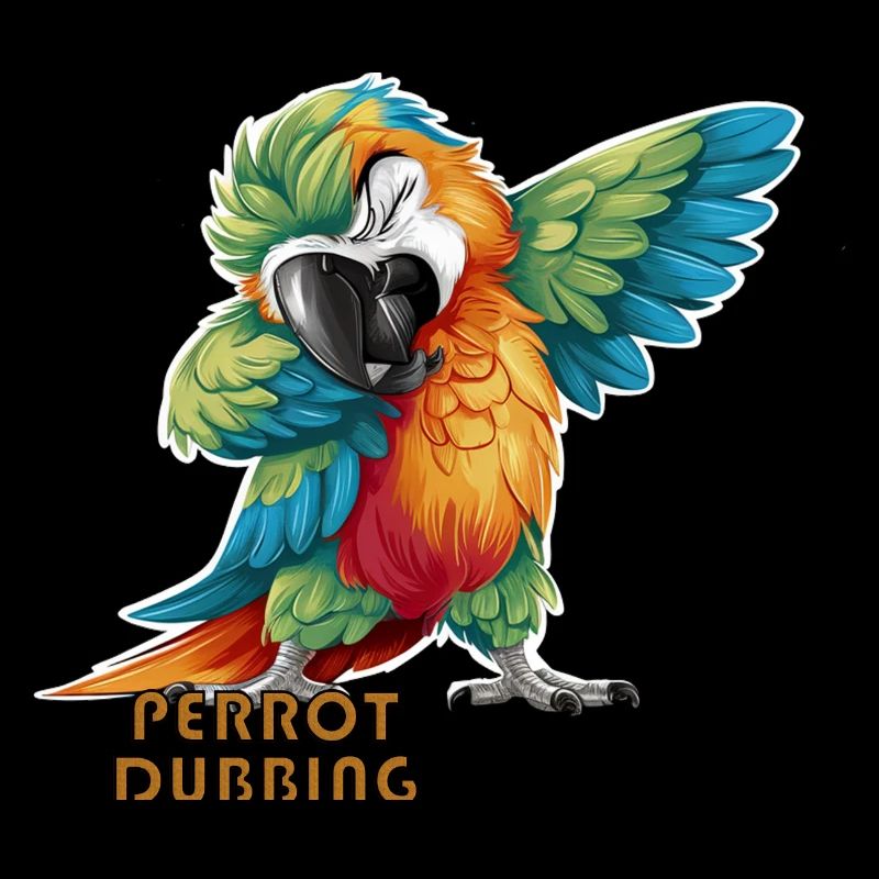 Perrot dubbing Éclats Plumés Le Perroquet tropical