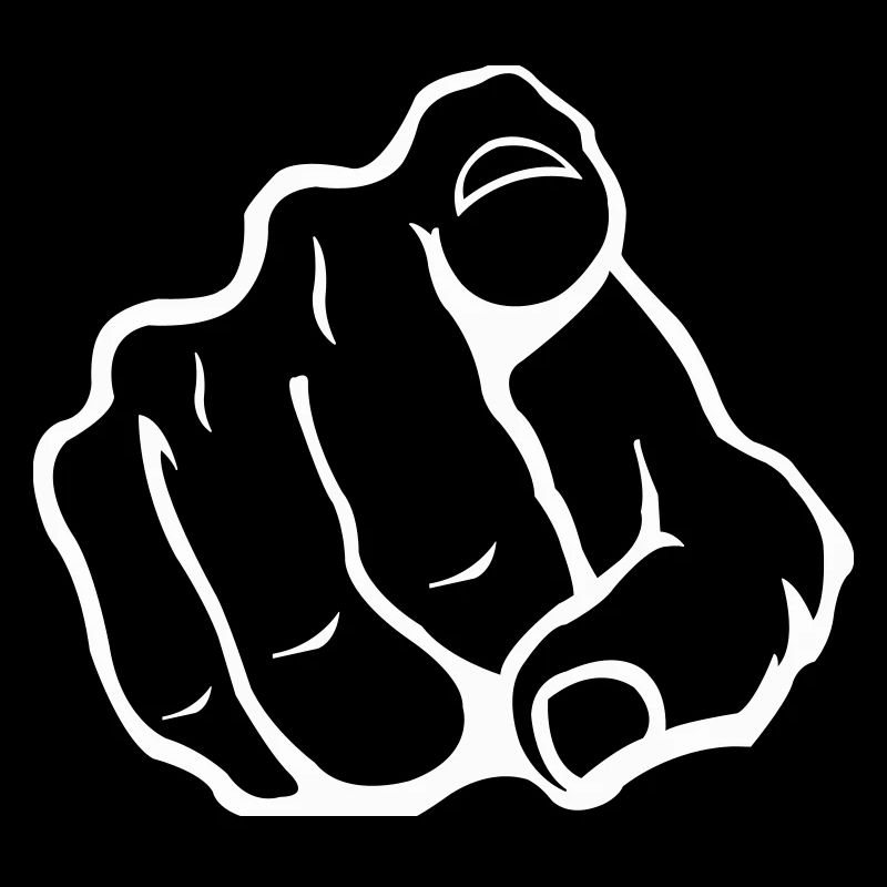 Silhouette de l’index