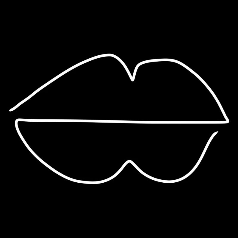 Lippen Lippe Symbol