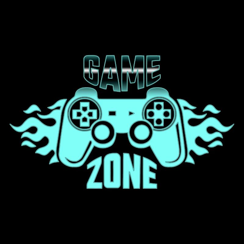 Gamer Game Play Online Computer Gaming Arcade Neon