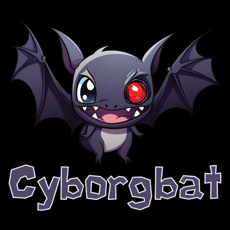 Cyborg Bat - Halloween