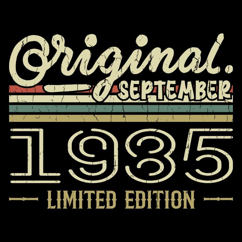 September 1985 Geburtstagsgeschenk September 1985